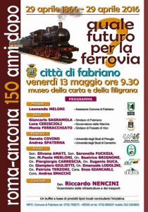 Manifesto convegno ferrovia Roma-Ancona