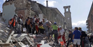 Terremoto, Amatrice devastata