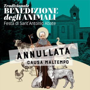 Benedizione animali annullata