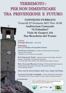 Convengo terremoto Civitanova Marche