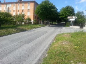 SP 48 cabernardi Montelago tratto Ospedale